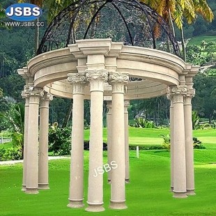 Cream Marble Gazebo, Cream Marble Gazebo